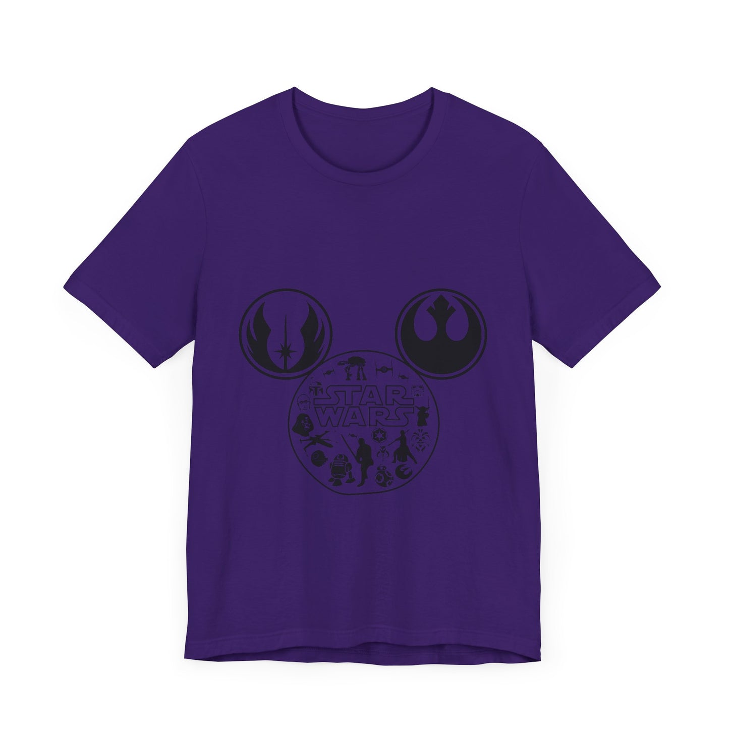 Star Wars Mickey Mouse Head Tee - Disney and Star Wars Fusion T-Shirt