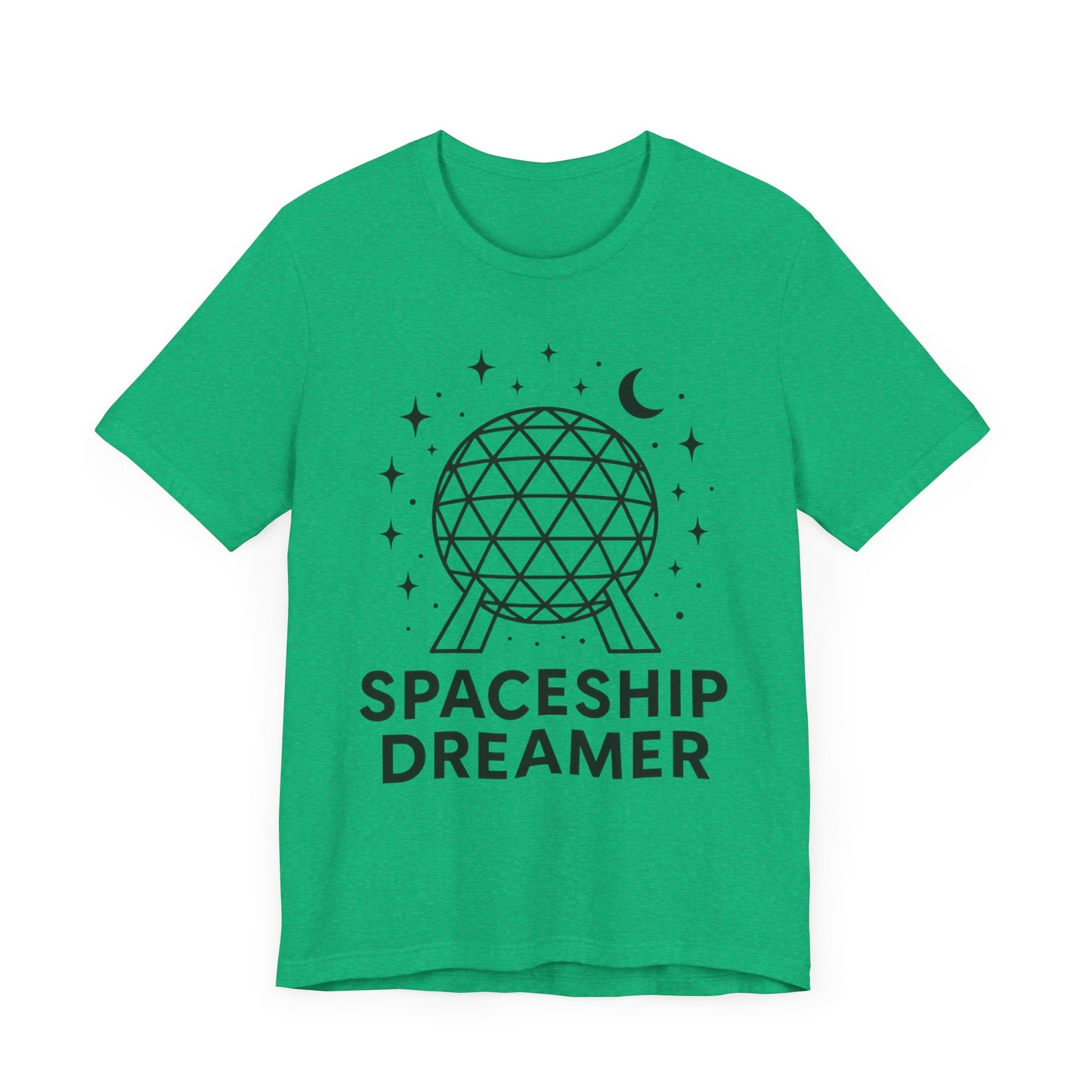 Spaceship Dreamer Shirt - Subtle Epcot Tee - Disney Inspired T-Shirt - Minimalist Spaceship Earth Shirt - Disney Parks Shirt