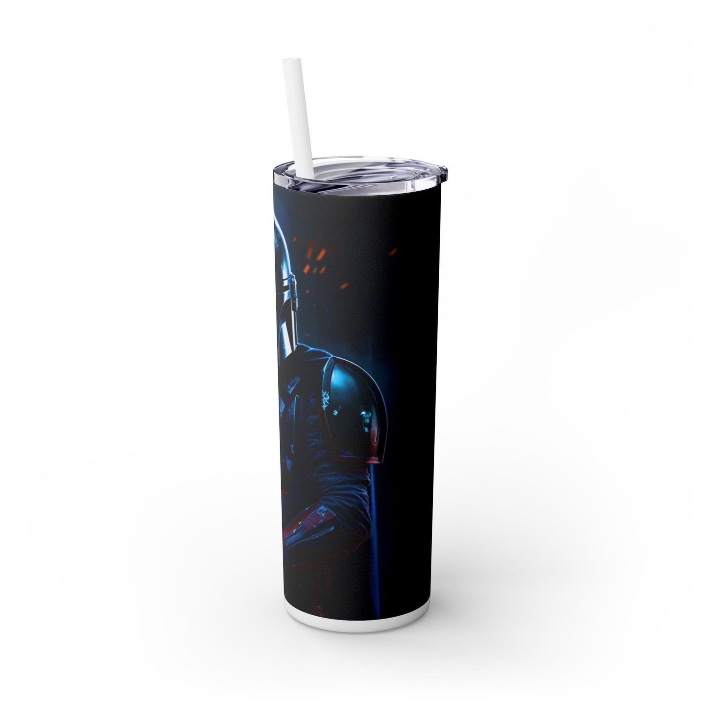 Star Wars Mandalorian Tumbler - Insulated Drinkware for Fans of The Mandalorian