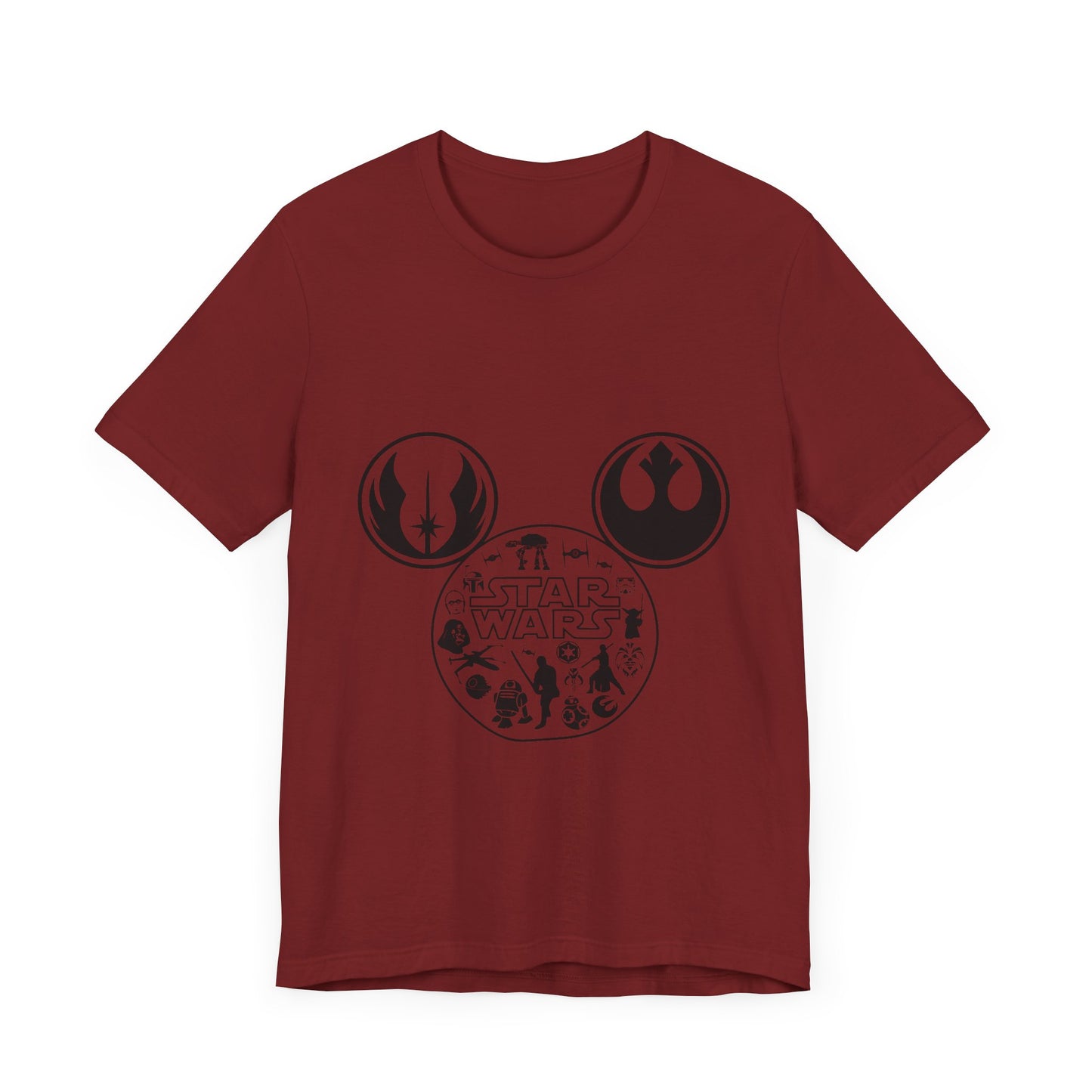 Star Wars Mickey Mouse Head Tee - Disney and Star Wars Fusion T-Shirt