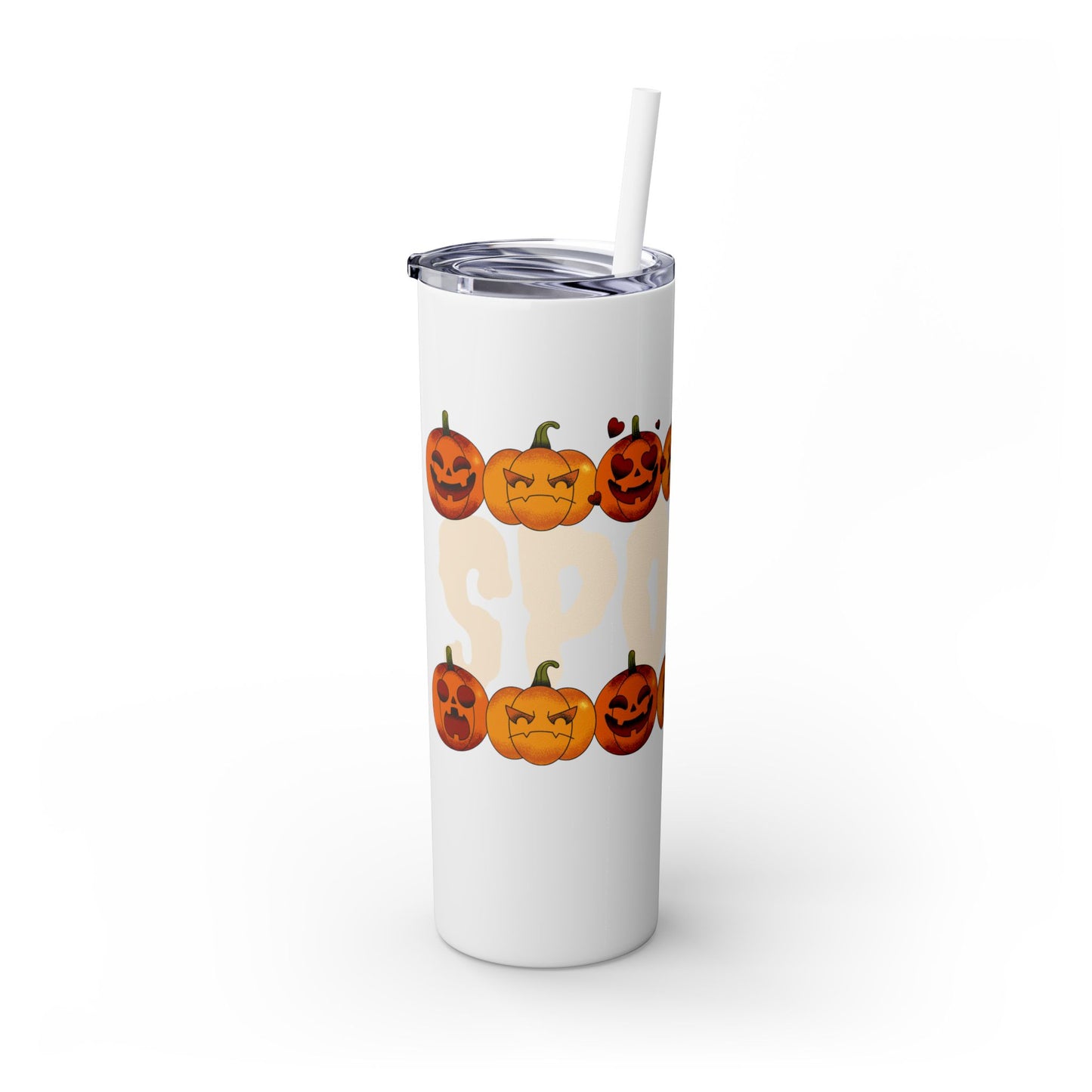 Skinny Tumbler with Straw, 20oz
