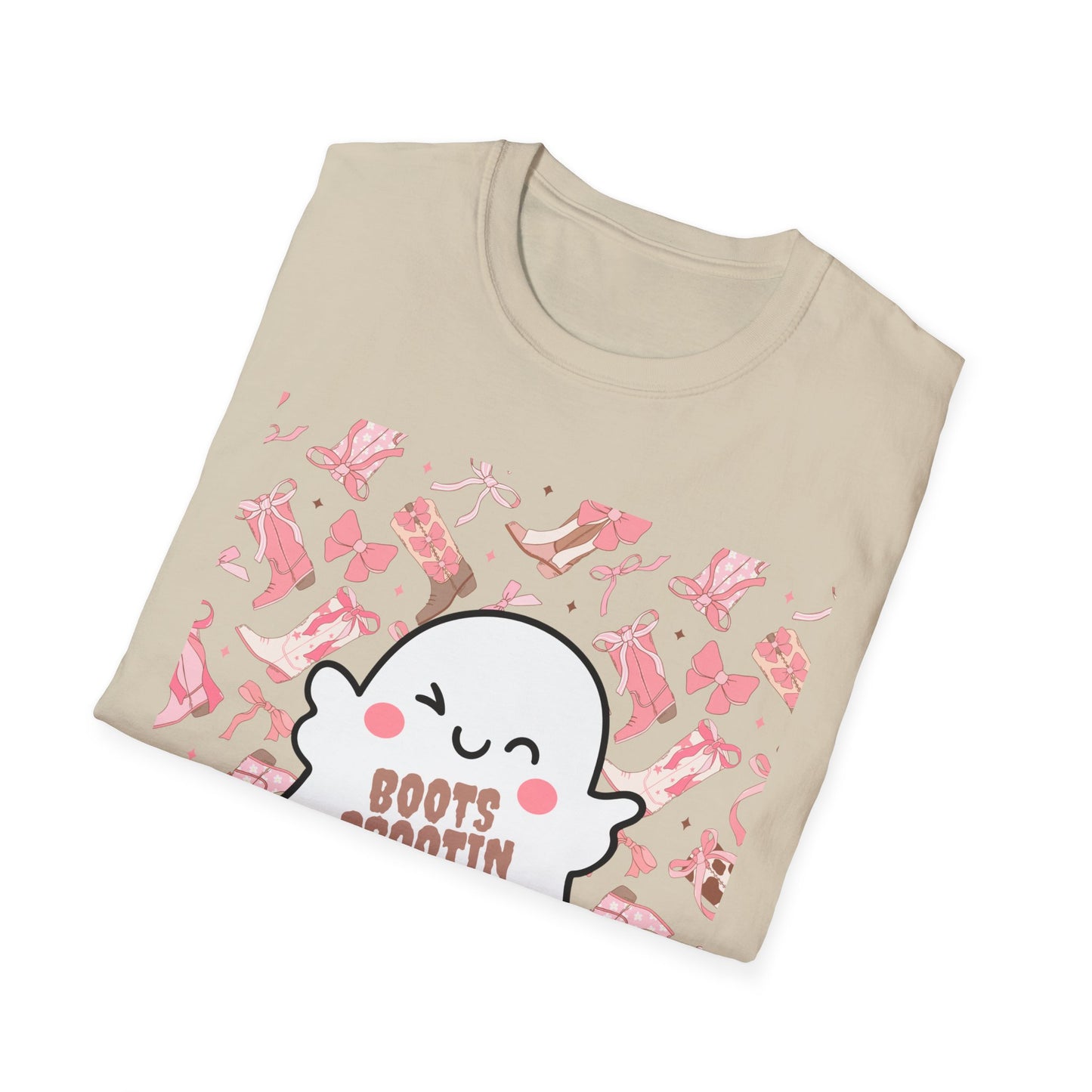 Boots Scootin Boos Ghost TShirt  A Spooky Fun Twist for Halloween Lovers