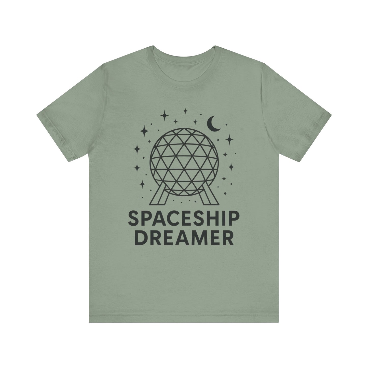 Spaceship Dreamer Shirt - Subtle Epcot Tee - Disney Inspired T-Shirt - Minimalist Spaceship Earth Shirt - Disney Parks Shirt