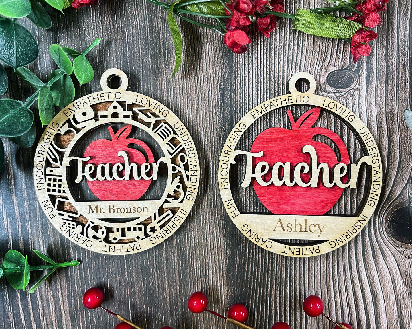 🎓✨ Personalized Education Ornaments ✨📚