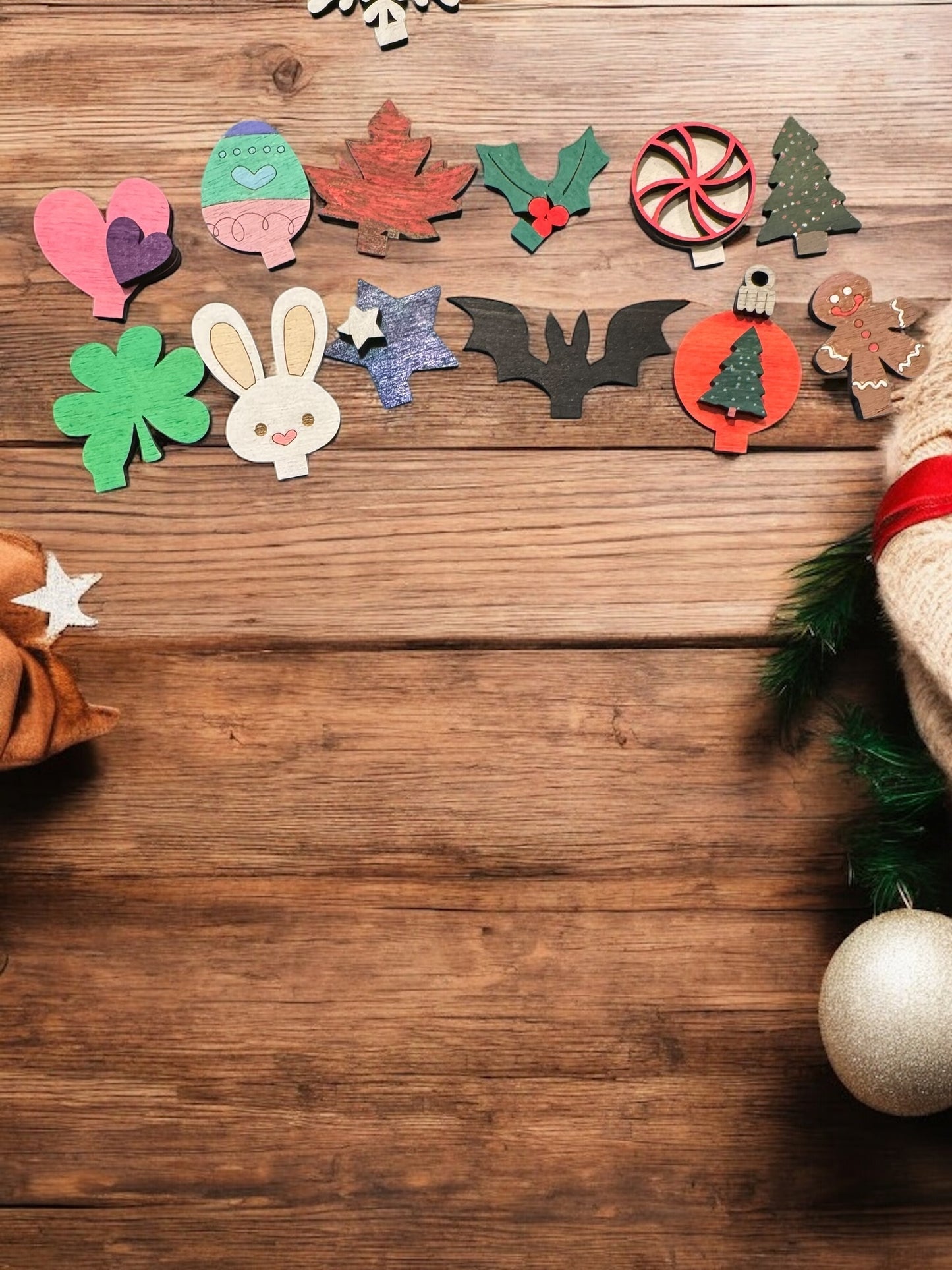 Handcrafted Wooden Highland Cows – Guinness, Stella & Tequila