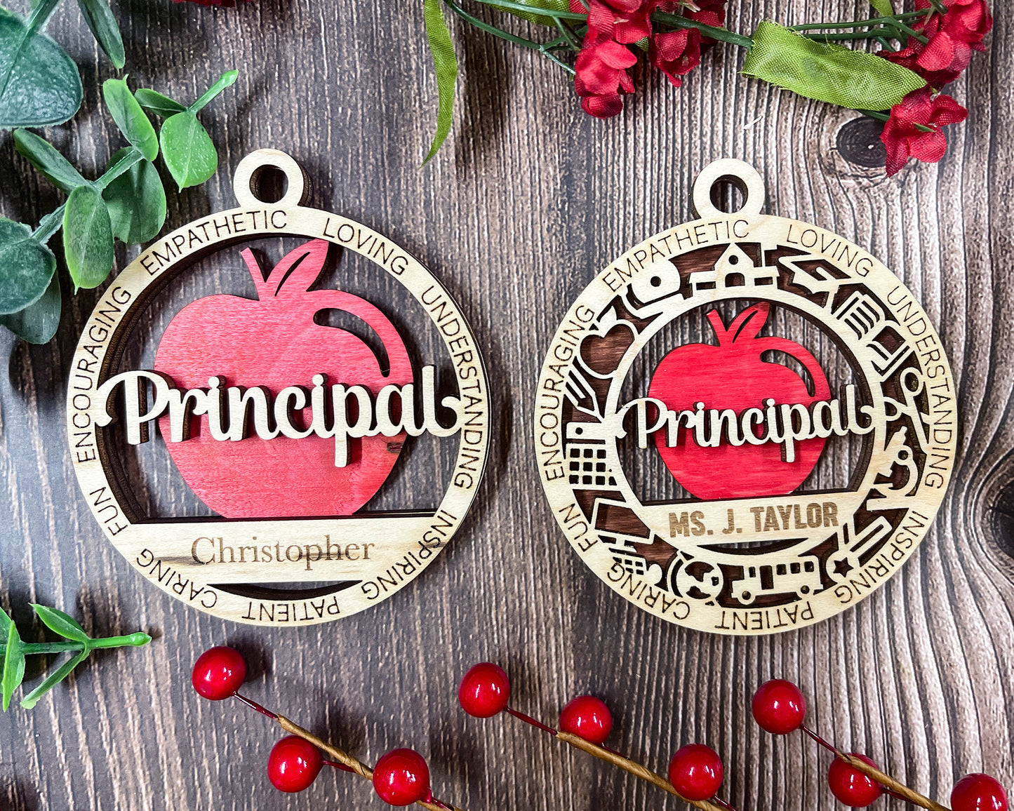 🎓✨ Personalized Education Ornaments ✨📚