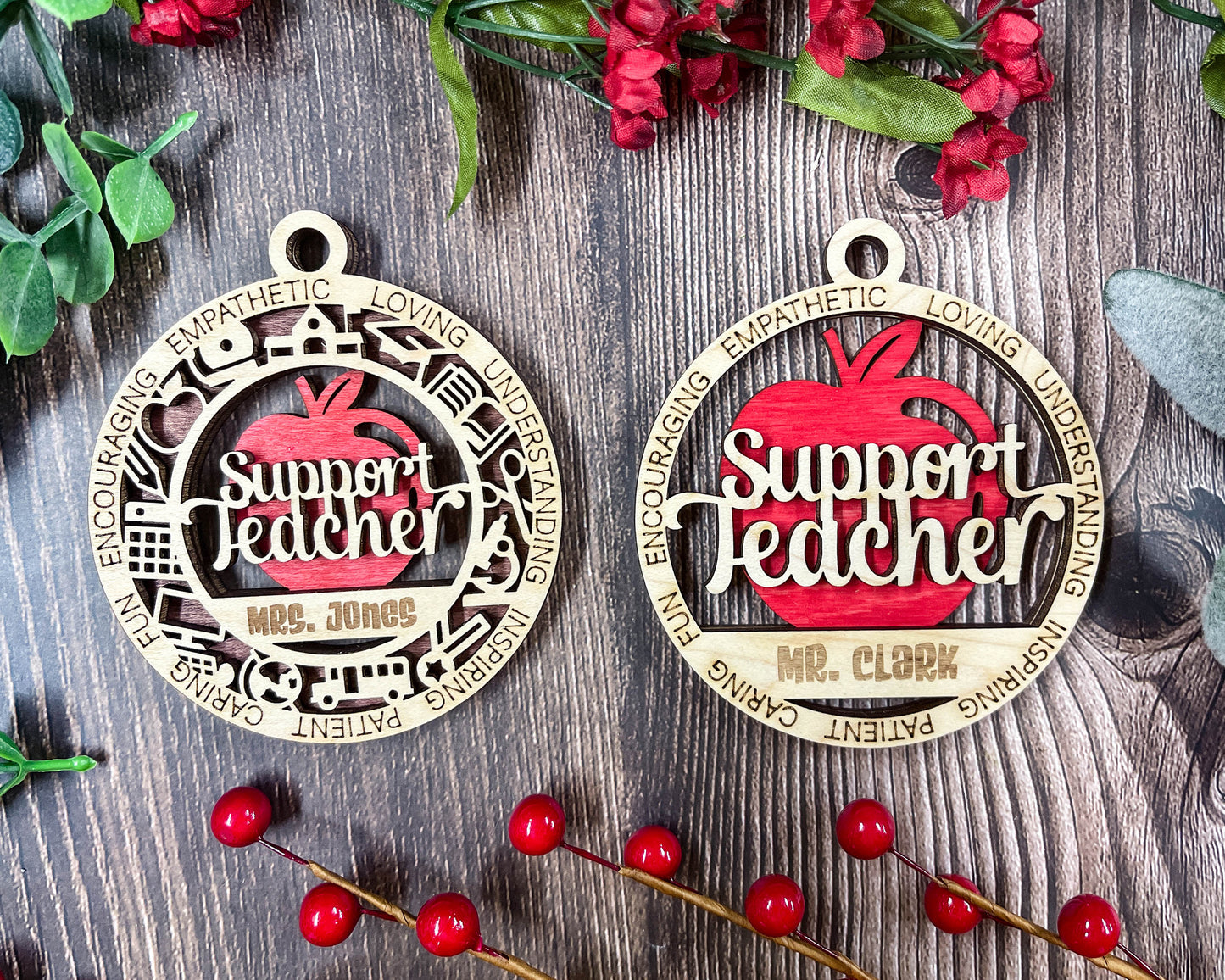 🎓✨ Personalized Education Ornaments ✨📚