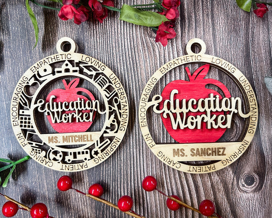 🎓✨ Personalized Education Ornaments ✨📚